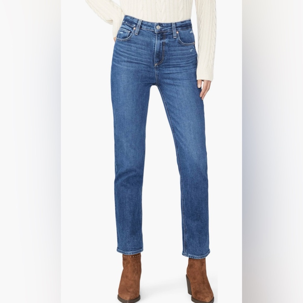 PAIGE Stella High Waist Straight Leg Jeans size 27